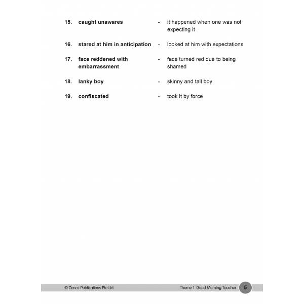 Zoom in Vocabulary for Creative Writing Primary 3 - 2nd Edition